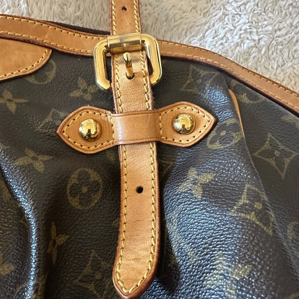 Louis Vuitton Brown Monogram Shoulder Bag